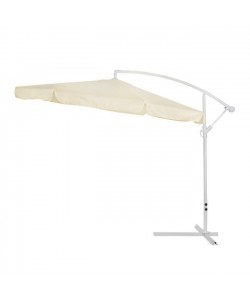 ΟΜΠΡΕΛΑ ΚΡΕΜΑΣΤΗ NOBLE Φ300x237cm. ΣΤΡΟΓΓΥΛΗ ΣΕ ΒΑΣΗ ΜΕ 4 ΠΟΔΙΑ HM6008