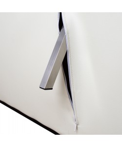 ΚΑΝΑΠΕΣ ΚΡΕΒΑΤΙ HM3001.01 THOM ΜΕ ΑΝΑΔΙΠΛΟΥΜΕΝΑ ΜΠΡΑΤΣΑ ΛΕΥΚΟ PU 189x93x82Υεκ.