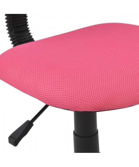 ΚΑΡΕΚΛΑ ΓΡΑΦΕΙΟΥ AKHILA HM1026.05 ΡΟΖ ΥΦΑΣΜΑ MESH 40,5x50,5x91,5 εκ.