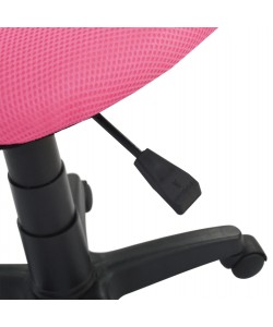 ΚΑΡΕΚΛΑ ΓΡΑΦΕΙΟΥ AKHILA HM1026.05 ΡΟΖ ΥΦΑΣΜΑ MESH 40,5x50,5x91,5 εκ.