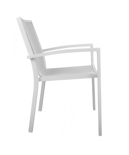 ΠΟΛΥΘΡΟΝΑ ΑΛΟΥΜΙΝΙΟΥ BRONCA HM5130.01 ΛΕΥΚΗ 54,2x59x83,5Υεκ.