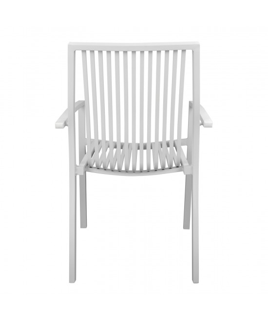 ΠΟΛΥΘΡΟΝΑ ΑΛΟΥΜΙΝΙΟΥ BRONCA HM5130.01 ΛΕΥΚΗ 54,2x59x83,5Υεκ.