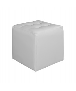 ΣΚΑΜΠΩ 37Χ37Χ35εκ ΜΕ PU ΛΕΥΚΟ PUNK HM264.02