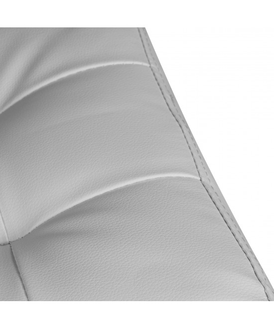 ΣΚΑΜΠΩ 37Χ37Χ35εκ ΜΕ PU ΛΕΥΚΟ PUNK HM264.02