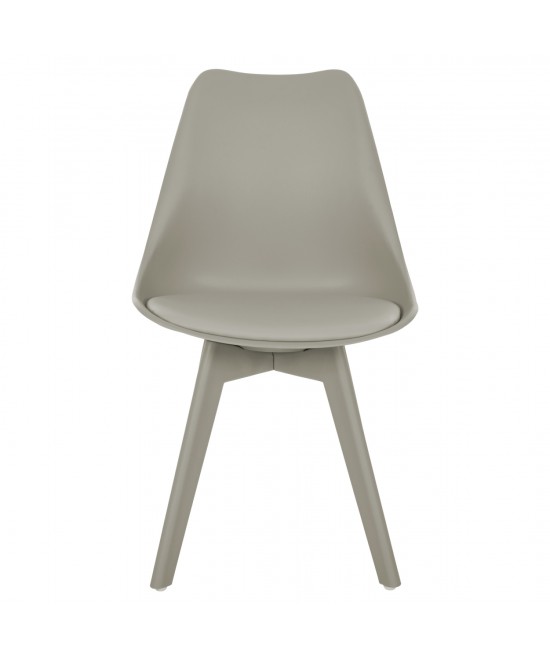 ΚΑΡΕΚΛΑ VEGAS HM0033.40 ΠΟΛΥΠΡΟΠΥΛΕΝΙΟΥ-PU-ΓΚΡΙ 48x56x82 εκ.