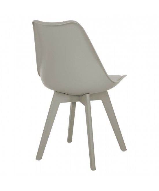 ΚΑΡΕΚΛΑ VEGAS HM0033.40 ΠΟΛΥΠΡΟΠΥΛΕΝΙΟΥ-PU-ΓΚΡΙ 48x56x82 εκ.