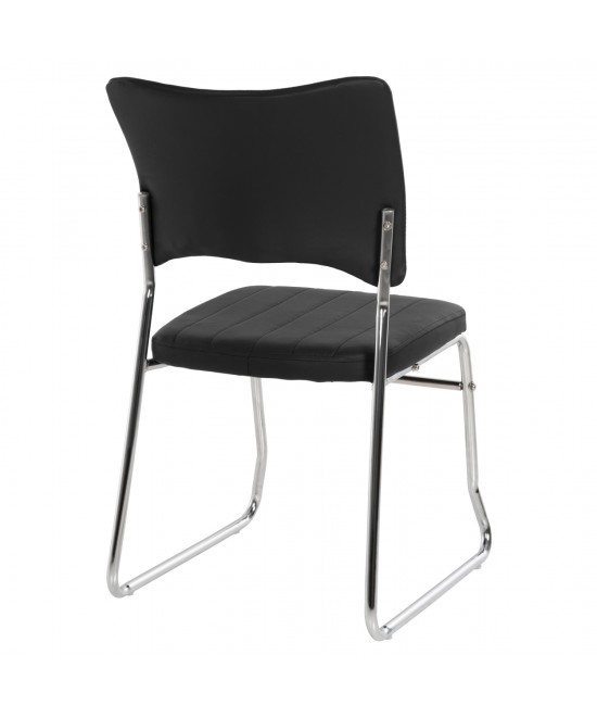 ΚΑΡΕΚΛΑ QUENTI HM1071.01 ΜΑΥΡΗ 47x54x84 εκ. ΚΑΡΕΚΛΑ QUENTI HM1071.01 ΜΑΥΡΗ 47x54x84 εκ.