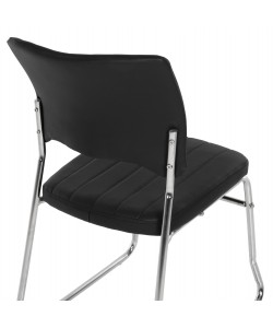 ΚΑΡΕΚΛΑ QUENTI HM1071.01 ΜΑΥΡΗ 47x54x84 εκ.