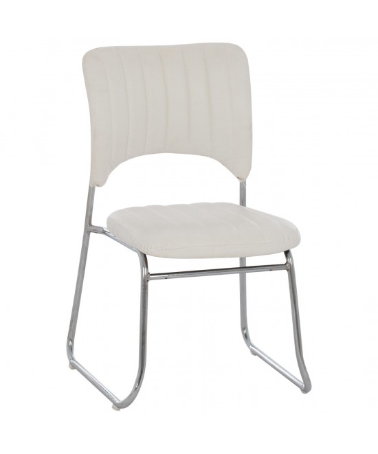 ΚΑΡΕΚΛΑ QUENTI HM1071.02 ΛΕΥΚΗ 52x60x85 εκ. ΚΑΡΕΚΛΑ QUENTI HM1071.02 ΛΕΥΚΗ 52x60x85 εκ.