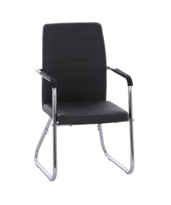 ΠΟΛΥΘΡΟΝΑ DALEY HM1021.01 ΜΕ ΜΠΡΑΤΣΑ ΜΑΥΡΟ PU 56x58x93 εκ.