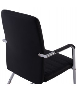 ΠΟΛΥΘΡΟΝΑ DALEY HM1021.01 ΜΕ ΜΠΡΑΤΣΑ ΜΑΥΡΟ PU 56x58x93 εκ.