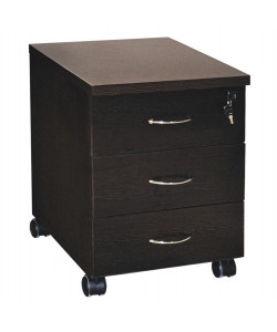 ΣΥΡΤΑΡΙΕΡΑ ΓΡΑΦΕΙΟΥ ΕΠΑΓΓΕΛΜΑΤΙΚΗ SIENNA HM2011.02 WENGE ΜΕ 3ΣΥΡΤΑΡΙΑ 38X48X53cm