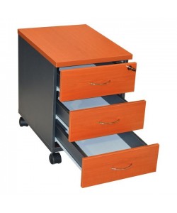 ΣΥΡΤΑΡΙΕΡΑ ΓΡΑΦΕΙΟΥ ΕΠΑΓΓΕΛΜΑΤΙΚΗ HM2011.03 SIENNA ΚΕΡΑΣΙ ΜΕ 3ΣΥΡΤΑΡΙΑ 38X48X53cm