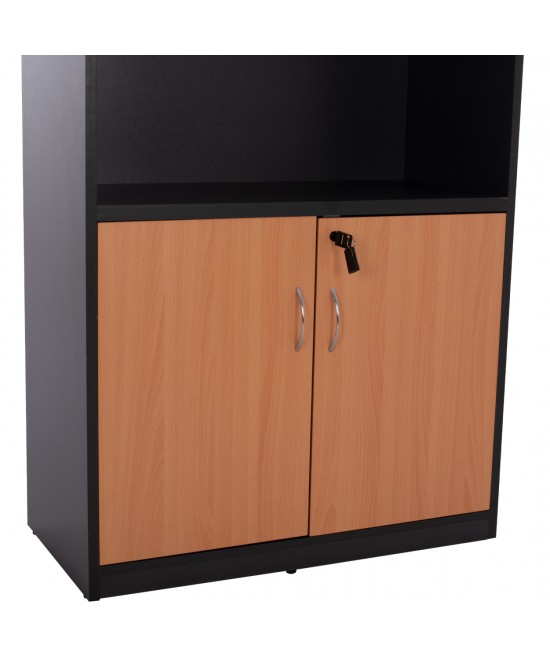 ΒΙΒΛΙΟΘΗΚΗ ΓΡΑΦΕΙΟΥ ΕΠΑΓΓΕΛΜΑΤΙΚΗ ABELINA 80Χ39Χ179Υεκ.HM2014.01 ΣΕ ΧΡΩΜΑ ΟΞΙΑ ΜΕ 2 ΠΟΡΤΕΣ