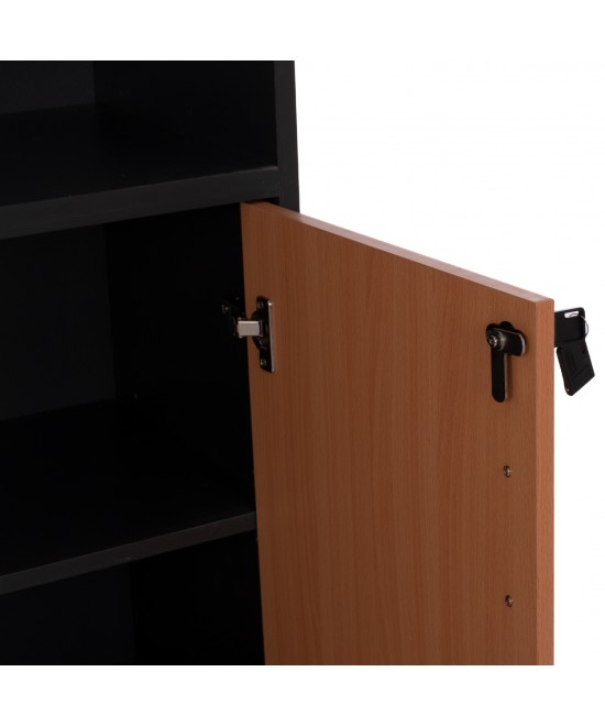 ΒΙΒΛΙΟΘΗΚΗ ΓΡΑΦΕΙΟΥ ΕΠΑΓΓΕΛΜΑΤΙΚΗ ABELINA 80Χ39Χ179Υεκ.HM2014.01 ΣΕ ΧΡΩΜΑ ΟΞΙΑ ΜΕ 2 ΠΟΡΤΕΣ