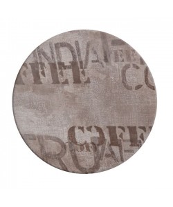 ΕΠΙΦΑΝΕΙΑ ΤΡΑΠΕΖΙΟΥ 710 WERZALIT Φ60Χ2.5εκ. ΣΕ COFFEE BROWN ΧΡΩΜΑ HM5227.06