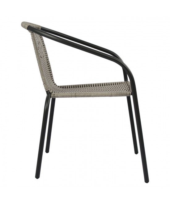 ΠΟΛΥΘΡΟΝΑ ΚΑΡΕΚΛΑ CAMEL HM5015.01 ΓΚΡΙ ΜΕΤΑΛΛΙΚΗ ΜΕ WICKER 48x48-53x72 εκ. ΠΟΛΥΘΡΟΝΑ ΚΑΡΕΚΛΑ CAMEL HM5015.01 ΓΚΡΙ ΜΕΤΑΛΛΙΚΗ ΜΕ WICKER 48x48-53x72 εκ.