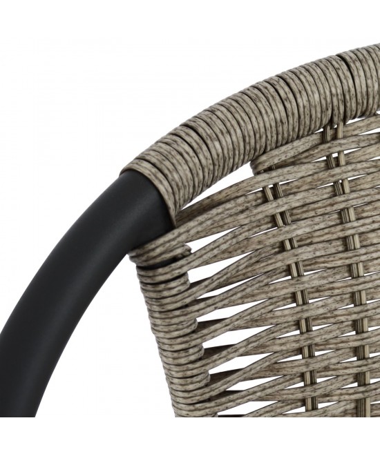 ΠΟΛΥΘΡΟΝΑ ΚΑΡΕΚΛΑ CAMEL HM5015.01 ΓΚΡΙ ΜΕΤΑΛΛΙΚΗ ΜΕ WICKER 48x48-53x72 εκ. ΠΟΛΥΘΡΟΝΑ ΚΑΡΕΚΛΑ CAMEL HM5015.01 ΓΚΡΙ ΜΕΤΑΛΛΙΚΗ ΜΕ WICKER 48x48-53x72 εκ.