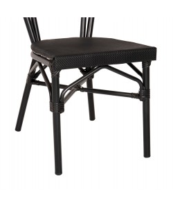 ΚΑΡΕΚΛΑ ΑΛΟΥΜΙΝΙΟΥ TRENT BAMBOO LOOK ΜΕ TEXTLINE 45x57x88 εκ. HM5052