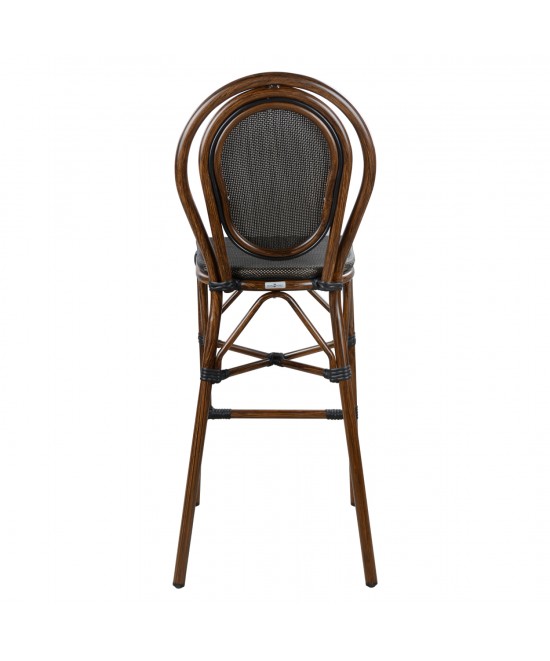 ΣΚΑΜΠΟ ΑΛΟΥΜΙΝΙΟΥ AZARIA HM5059 BAMBOO LOOK ΚΑΦΕ ΜΕ TEXTLINE 44x52x115Υεκ