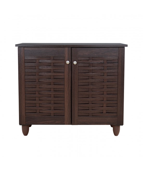 ΠΑΠΟΥΤΣΟΘΗΚΗ-ΝΤΟΥΛΑΠΙ ΞΥΛΙΝΗ CASSIOPE HM2208.01 WENGE 77Χ34Χ67.5Υεκ.