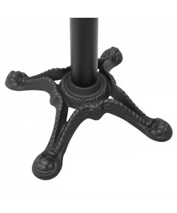 ΒΑΣΗ ΜΑΝΤΕΜΙ ΒΑΡΕΩΣ ΤΥΠΟΥ 58χ58χ75εκ ΣΤΑΥΡΟΣ 45Χ45εκ 4NYXH ΜΑΥΡΗ HM407