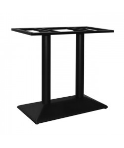 ΒΑΣΗ ΜΕΤΑΛΛΙΚΗ ΜΑΥΡΗ 70X38X72εκ. HM409