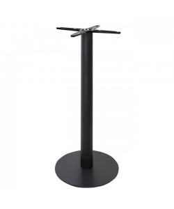 ΒΑΣΗ ΜΕΤΑΛΛΙΚΗ ΜΠΑΡ Φ50X108 ΜΑΥΡΗ HM411