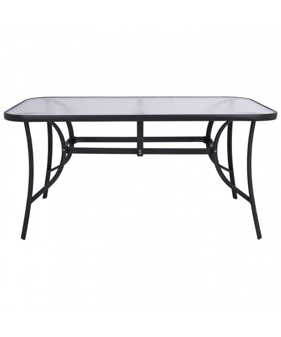 ΤΡΑΠΕΖΙ BRUNO 150X90Χ72Υεκ. ΓΚΡΙ ΜΕΤΑΛΛΙΚΟ ΜΕ ΓΥΑΛΙΝΗ ΕΠΙΦΑΝΕΙΑ HM5145.01 ΤΡΑΠΕΖΙ BRUNO 150X90Χ72Υεκ. ΓΚΡΙ ΜΕΤΑΛΛΙΚΟ ΜΕ ΓΥΑΛΙΝΗ ΕΠΙΦΑΝΕΙΑ HM5145.01