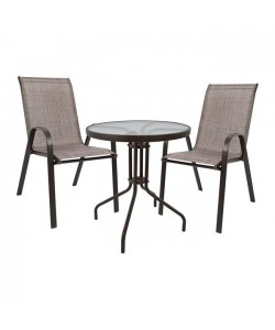 ΣΕΤ ΤΡΑΠΕΖΑΡΙΑ 3ΤΜΧ ΚΑΡΕΚΛΕΣ HM5000.02 ΚΑΙ ΤΡΑΠΕΖΙ HM5079.02