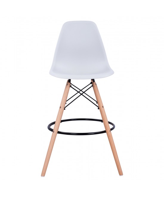 ΣΚΑΜΠΟ ΜΠΑΡ RENATA HM0173.01 ΛΕΥΚΟ 58x56x107Υ εκ.