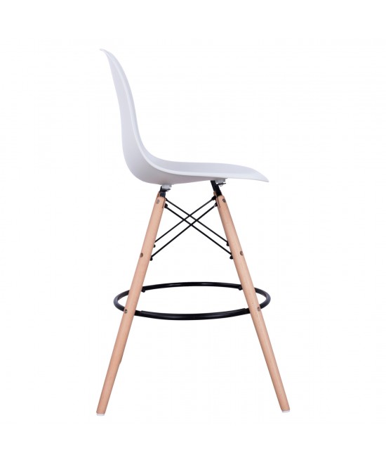 ΣΚΑΜΠΟ ΜΠΑΡ RENATA HM0173.01 ΛΕΥΚΟ 58x56x107Υ εκ.