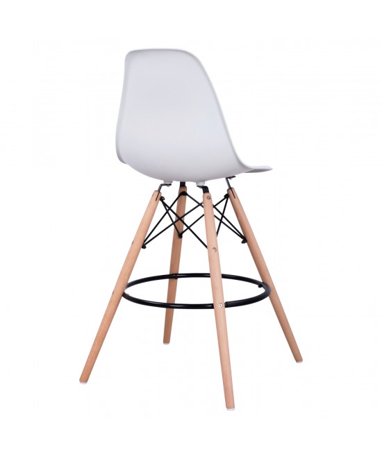 ΣΚΑΜΠΟ ΜΠΑΡ RENATA HM0173.01 ΛΕΥΚΟ 58x56x107Υ εκ.