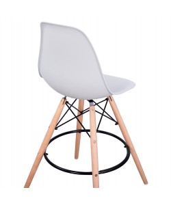ΣΚΑΜΠΟ ΜΠΑΡ RENATA HM0173.01 ΛΕΥΚΟ 58x56x107Υ εκ.