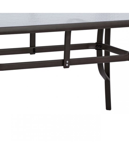 ΤΡΑΠΕΖΙ BRUNO 150X90Χ72Υεκ. ΚΑΦΕ ΜΕΤΑΛΛΙΚΟ ΜΕ ΓΥΑΛΙΝΗ ΕΠΙΦΑΝΕΙΑ HM5145.02 ΤΡΑΠΕΖΙ BRUNO 150X90Χ72Υεκ. ΚΑΦΕ ΜΕΤΑΛΛΙΚΟ ΜΕ ΓΥΑΛΙΝΗ ΕΠΙΦΑΝΕΙΑ HM5145.02