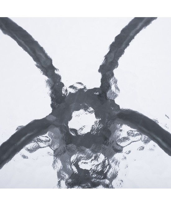 ΣΕΤ ΤΡΑΠΕΖΑΡΙΑΣ 3ΤΜΧ ΜΕ ΤΡΑΠΕΖΙ Φ70 & ΚΑΡΕΚΛΕΣ LEON ΓΚΡΙ HM5184.01