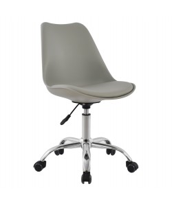 ΚΑΡΕΚΛΑ ΓΡΑΦΕΙΟΥ VEGAS HM1052.10 ΓΚΡΙ 48x56x95 cm