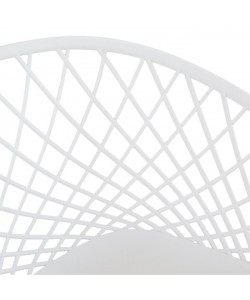 ΠΟΛΥΘΡΟΝΑ ΠΟΛΥΠΡΟΠΥΛΕΝΙΟΥ ΛΕΥΚΗ ΜΕ ΜΕΤΑΛΛΙΚΑ ΠΟΔΙΑ ΑΠΟΜΙΜΗΣΗ ΞΥΛΟΥ ARIADNE HM8001.01 62,5x56x80 εκ.