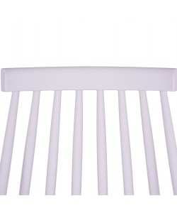 ΚΑΡΕΚΛΑ ΤΡΑΠΕΖΑΡΙΑΣ HM8052.01 VANESSA ΛΕΥΚΗ ΜΕ ΜΕΤΑΛΛΙΚΑ ΠΟΔΙΑ 43x46,5x82 εκ.