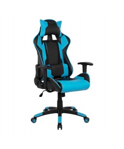 ΠΟΛΥΘΡΟΝΑ GAMING DARIUS HM1072.08 ΜΑΥΡΗ-ΣΙΕΛ 66,5x70x(122-129) cm