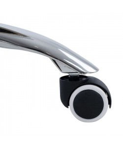 ΚΑΡΕΚΛΑ ΓΡΑΦΕΙΟΥ SHASHI HM1093.07 ΕΚΡΟΥ 63x80x(118-126) cm