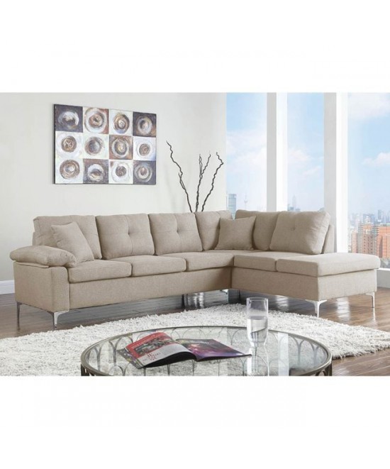 ΚΑΝΑΠΕΣ ΓΩΝΙΑ ΔΕΞΙΑ ZAILA HM3086R ΥΦΑΣΜΑ ΜΠΕΖ 282x197x90 εκ. ΚΑΝΑΠΕΣ ΓΩΝΙΑ ΔΕΞΙΑ ZAILA HM3086R ΥΦΑΣΜΑ ΜΠΕΖ 282x197x90 εκ.