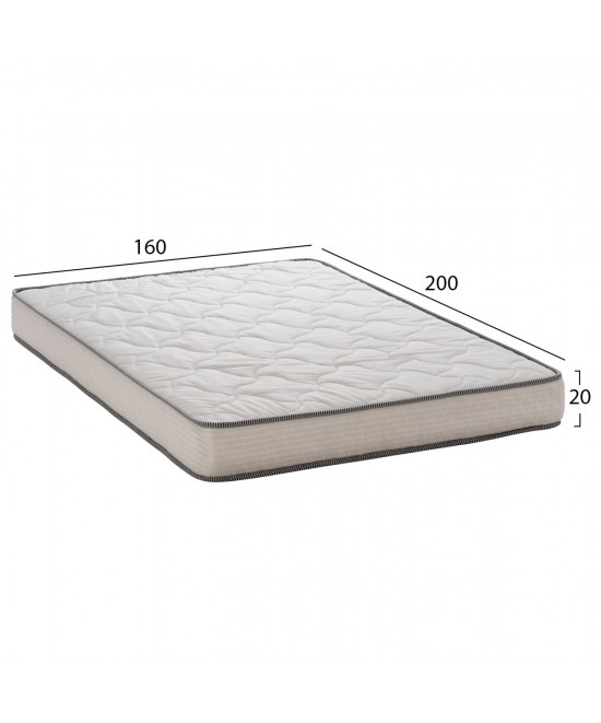 ΣΤΡΩΜΑ DREAMTOPIA ΣΕΙΡΑ RELIEF HM653.160 BONNELL SPRING 160x200x16Y εκ.