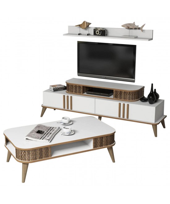 ΣΥΝΘΕΣΗ ΣΑΛΟΝΙΟΥ 2 ΤΜΧ ΛΕΥΚΟ & ΚΑΡΥΔΙ HM11848.03 ΣΥΝΘΕΣΗ ΣΑΛΟΝΙΟΥ 2 ΤΜΧ ΛΕΥΚΟ & ΚΑΡΥΔΙ HM11848.03