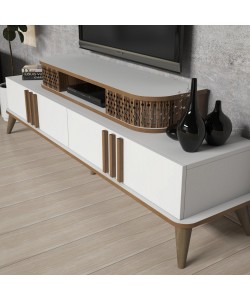 ΣΥΝΘΕΣΗ ΣΑΛΟΝΙΟΥ 2 ΤΜΧ ΛΕΥΚΟ & ΚΑΡΥΔΙ HM11848.03