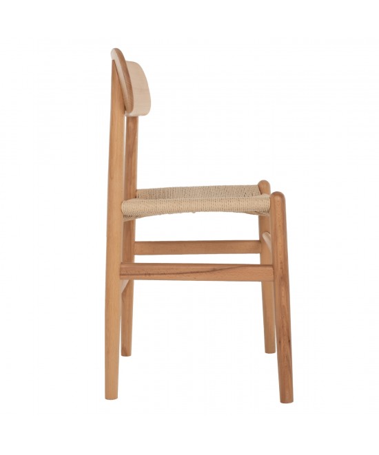 ΚΑΡΕΚΛΑ ΤΡΑΠΕΖΑΡΙΑΣ HELSINKI HM9492.01 ΞΥΛΟ ΟΞΙΑΣ- ΣΧΟΙΝΙ ΦΥΣΙΚΟ 46,5x41x80Υεκ.