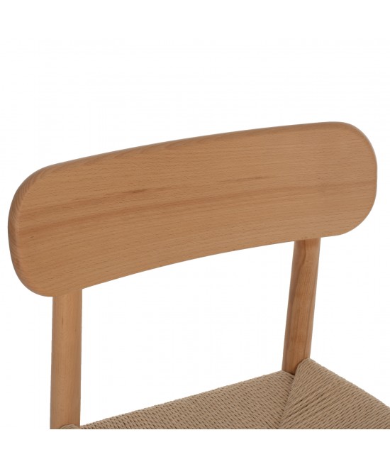 ΚΑΡΕΚΛΑ ΤΡΑΠΕΖΑΡΙΑΣ HELSINKI HM9492.01 ΞΥΛΟ ΟΞΙΑΣ- ΣΧΟΙΝΙ ΦΥΣΙΚΟ 46,5x41x80Υεκ.