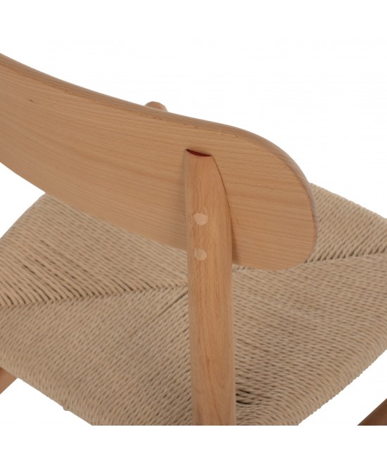 ΚΑΡΕΚΛΑ ΤΡΑΠΕΖΑΡΙΑΣ HELSINKI HM9492.01 ΞΥΛΟ ΟΞΙΑΣ- ΣΧΟΙΝΙ ΦΥΣΙΚΟ 46,5x41x80Υεκ.