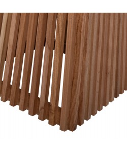 ΒΑΣΗ ΤΡΑΠΕΖΙΟΥ ΕΣΩΤ.ΧΩΡΟΥ ΤΕΤΡΑΓΩΝΗ FRANTZ HM9460.01 ΞΥΛΟ MINDI ΣΕ ΦΥΣΙΚΟ 60x60x75Y εκ.