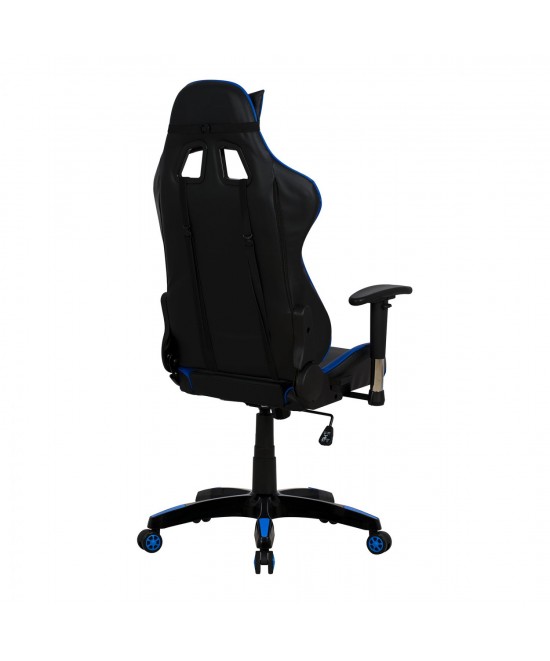 ΠΟΛΥΘΡΟΝΑ ΓΡΑΦΕΙΟΥ GAMING ZAYN HM1056.08 ΜΑΥΡΟ-ΜΠΛΕ PU 67x70x134 cm ΠΟΛΥΘΡΟΝΑ ΓΡΑΦΕΙΟΥ GAMING ZAYN HM1056.08 ΜΑΥΡΟ-ΜΠΛΕ PU 67x70x134 cm